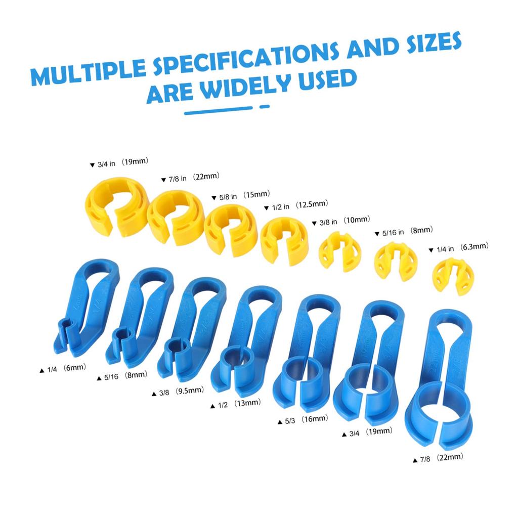 VORCOOL 1 Satz Klimaanlagenrohrschnalle Autoreparaturwerkzeug Autoverbrauchsmaterialien Kraftstoffleitung