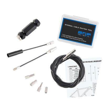 Bikes Internal Cable Routing Tool Set for Bicycles Frame Shifts Hydraulic Wire Shifter Inner Cable Guide Install Parts