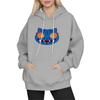 Women's Fashion Long-Sleeve Pullover Hoodie with Fun Movie-Inspired Prints