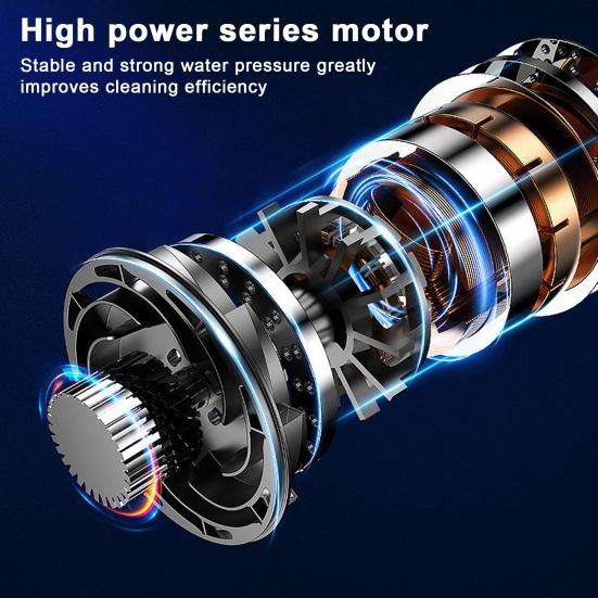 Car Washer Electric Pressure Washer 100BAR Power Washer with 5 Color Nozzle 1400W High Pressure Washer Cleaner