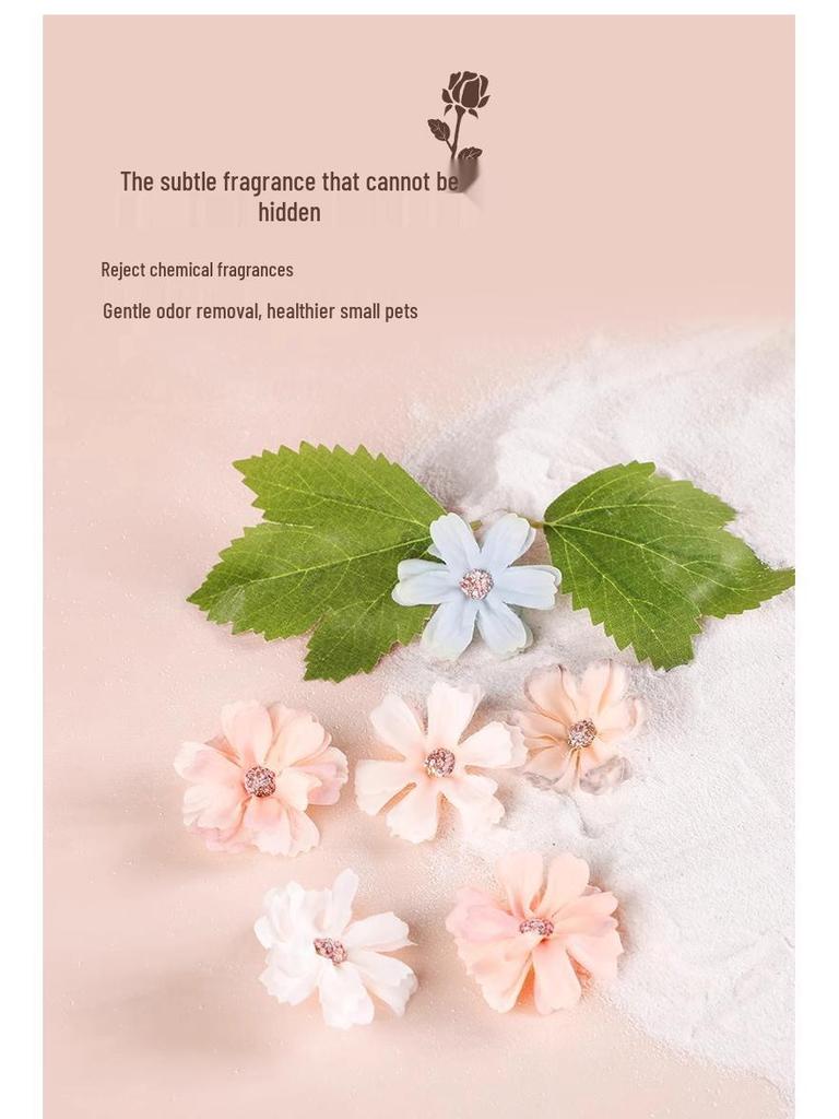 Golden Bear Two-in-One Hamster & Chinchilla Bath Sand: Sterilizing & Deodorizing Formula