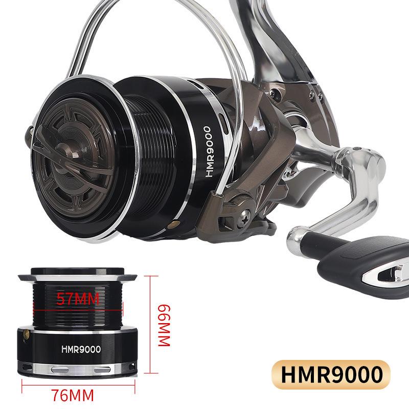 Universal All-Metal Spinning Fishing Reel for Freshwater and Saltwater, Long-Casting, General-Purpose, Sea and Anchor Fishing.