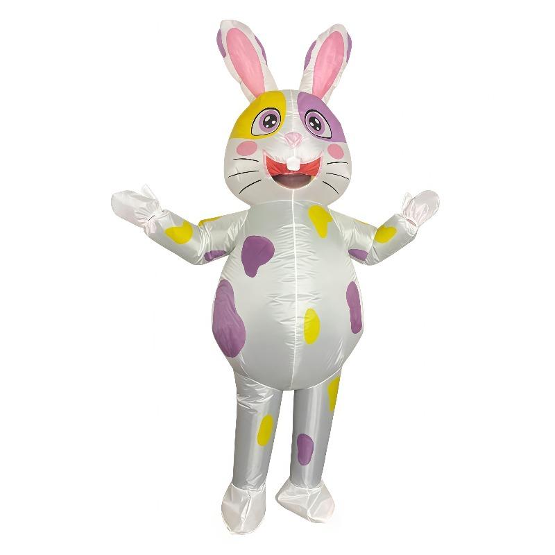 Fun Adult Costume Inflatable Rabbit Costume Rabbit Playing Costume Adult/Halloween/Holiday celebration/Christmas/Easter