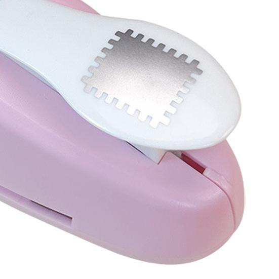 Embossing Machine Square Paper Punch with Steel Blades Embossing Stamp Easy Lever Embossing Tool for Scrapbooking