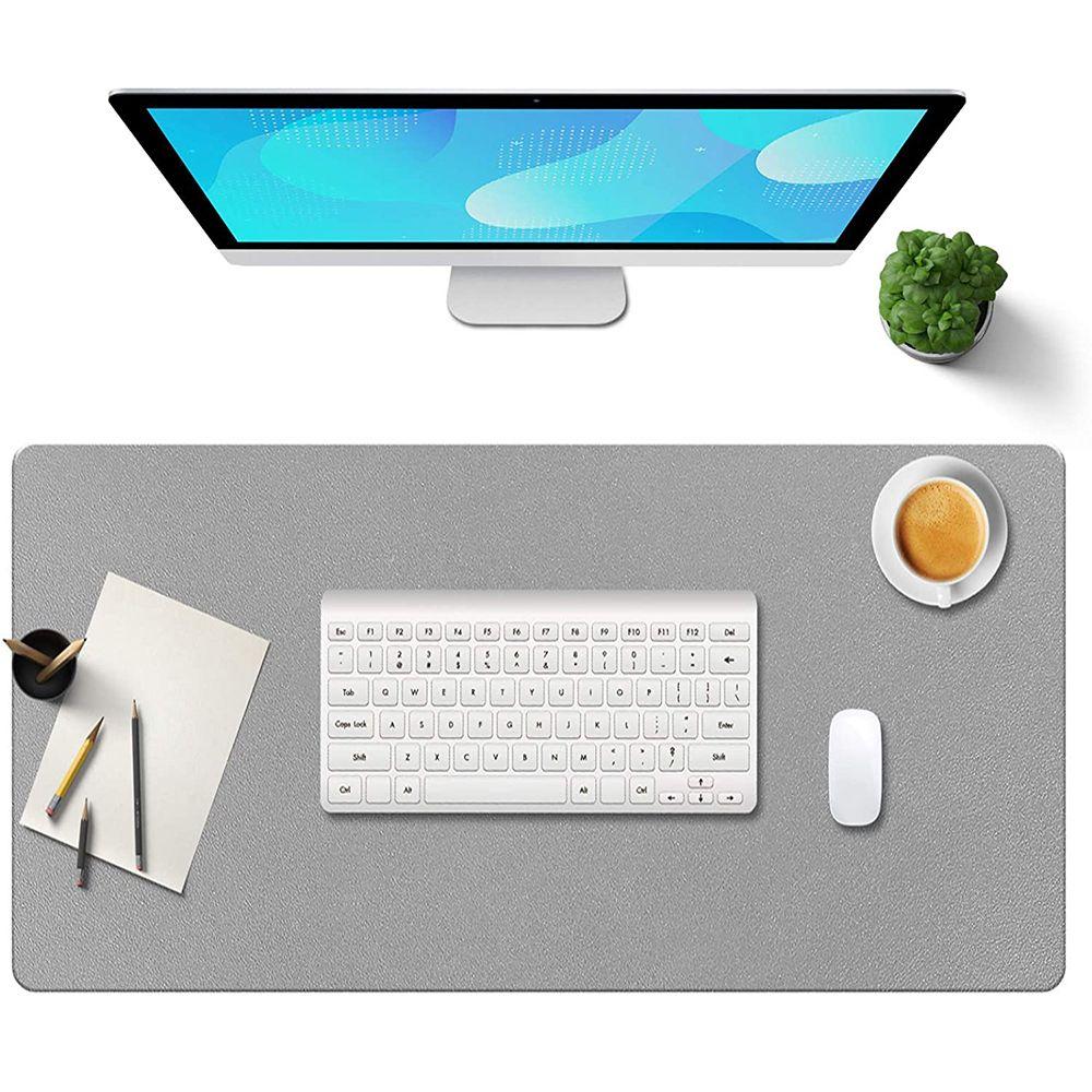 Home Office Keyboard Mice Mat Extra Large Gaming Desk Protective Mat Waterproof Mouse Pad PU Leather