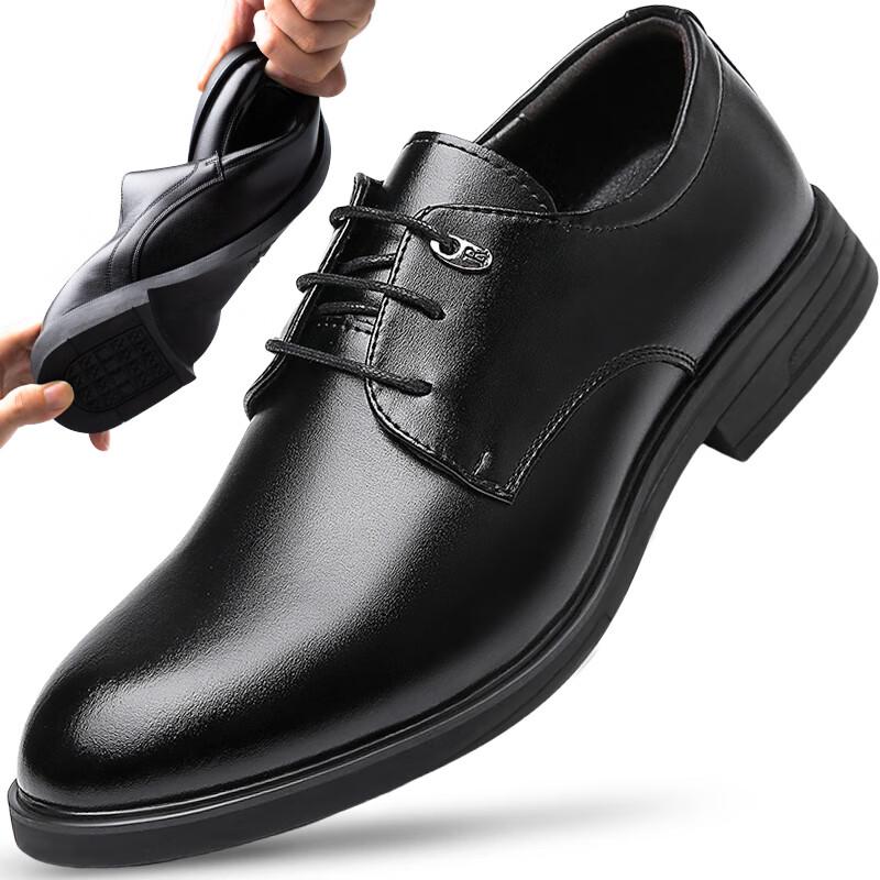 EGCHI Men s Business Casual Oxford Shoes EU 38