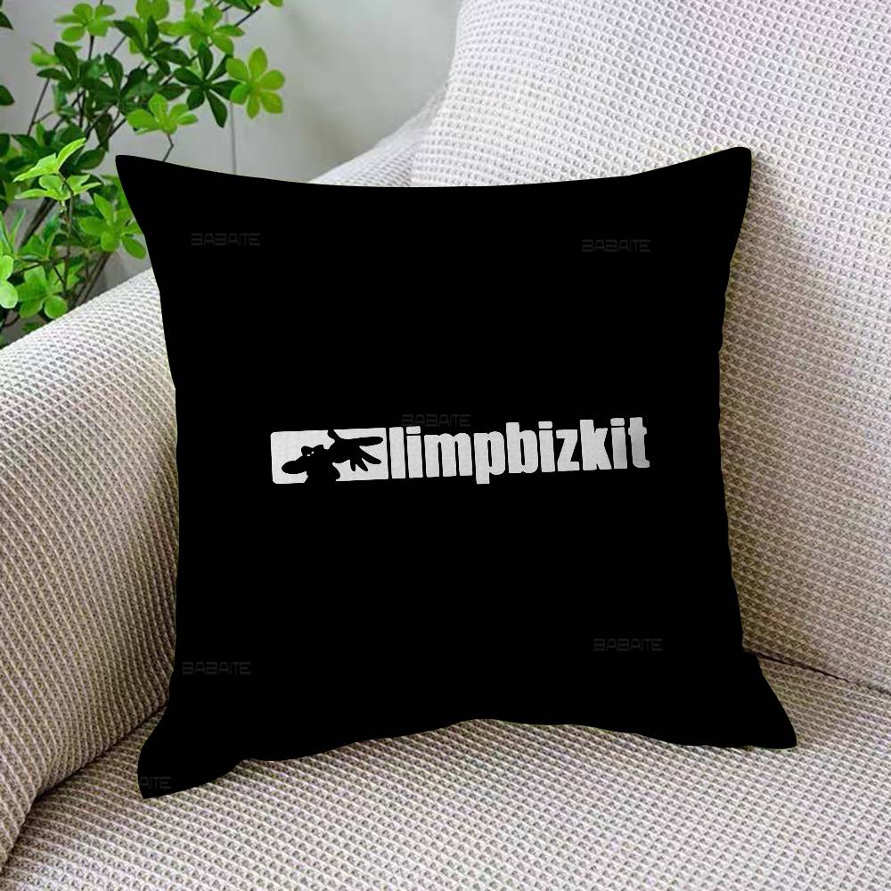 L-Limp Band B-Bizkit Cushion Cover Inches Farmhouse Decor Home Throw Pillow Covers for Couch Decorations