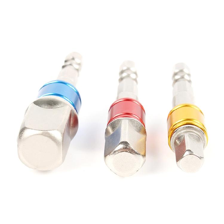 1/4in 3/8in 1/2in Stecknussadapter Verlängerung Vierkant-Stecknussadapter Stecknuss zu Bohradapter Bohrerbit Bohrerverlängerungsbit