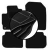 Set of Velour Floor Mats For: Mitsubishi Colt VII Hatchback (2008-2012)