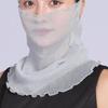 Spring Summer Chiffon Neck Collar Scarf Women Head Thin Sunscreen Variety Small Silk Anti-Uv Scarf Mask Multi-Function Scarf