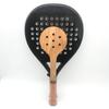 Wooden Padel Sweet Spot Trainer Tennis Training Practice Racket