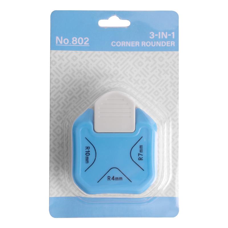 Three-in-One Cardstock and Photo Cutter: Miter Trimmer, Corner Cutter, and Multi-Angle Tool.