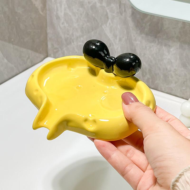 YIXI Ceramic Draining Soap Dish