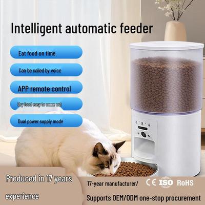 Smart Automatic Cat Feeder with Camera & Timer