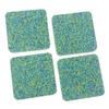 4Pcs Treadmill Mat Pads Exercise Equipment ,Sound Insulation Shock Absorbing Mat, Floor Protection For Treadmill Washer