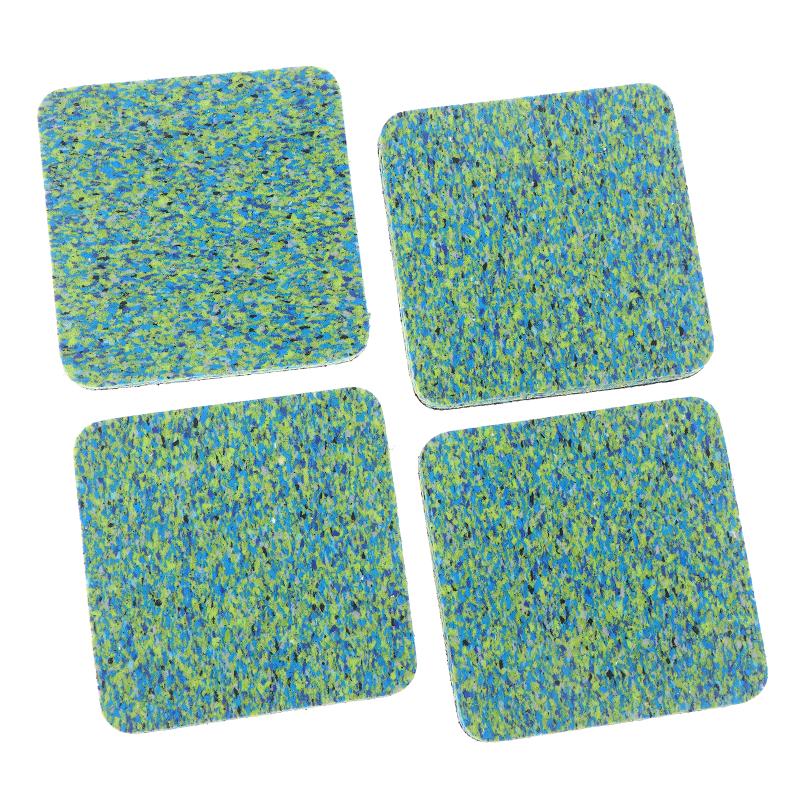 4Pcs Treadmill Mat Pads Exercise Equipment ,Sound Insulation Shock Absorbing Mat, Floor Protection For Treadmill Washer