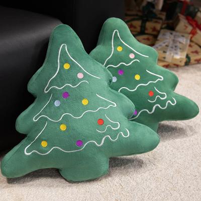 Cartoon Weiches Weihnachtsbaumkissen Plüschtier Puppe Weihnachtsbaum Puppe Dekoration Stoffpuppe Weihnachtsgeschenk