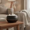 Humidifier with Remote Control | Adjustable, Decorative, Wood Grain Humidifier, for Bedside Table