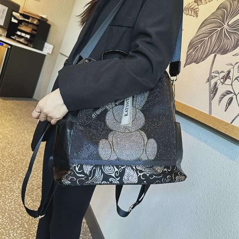 2023 Women's High-End Personalized Soft Leather Backpack - Fashionable, Trendy, and Versatile for Everyday Use