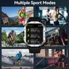 New For Android Military Smart Watch Men Flashlight Heart Rare Waterproof Outdoor Sports Tracker Wireless Calling Smartwatch