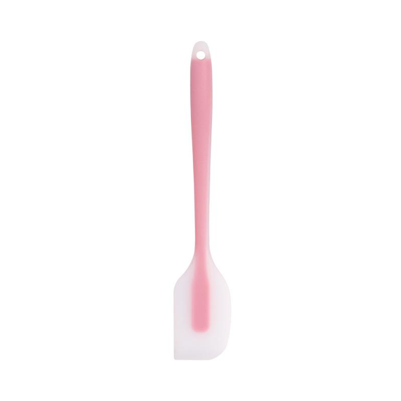 

Heat Resistant Silicone Spatula Non-Stick Cream Butter Mixing Spatula Toast Spreader Baking Tool рожевий
