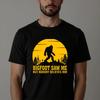 Bigfoot Saw Me T-shirt Sasquatch Camping Lovers Outdoor Top New Men's Unisex Tee