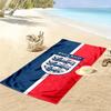 England Football Print Beach Towel, Large Soft Quick Dry Towel for Beach Camping Swimming