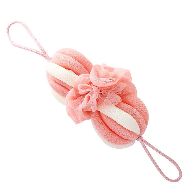 2734 Bath Flower Ball - Non-Dispersing Foaming Bath Towel for Girls