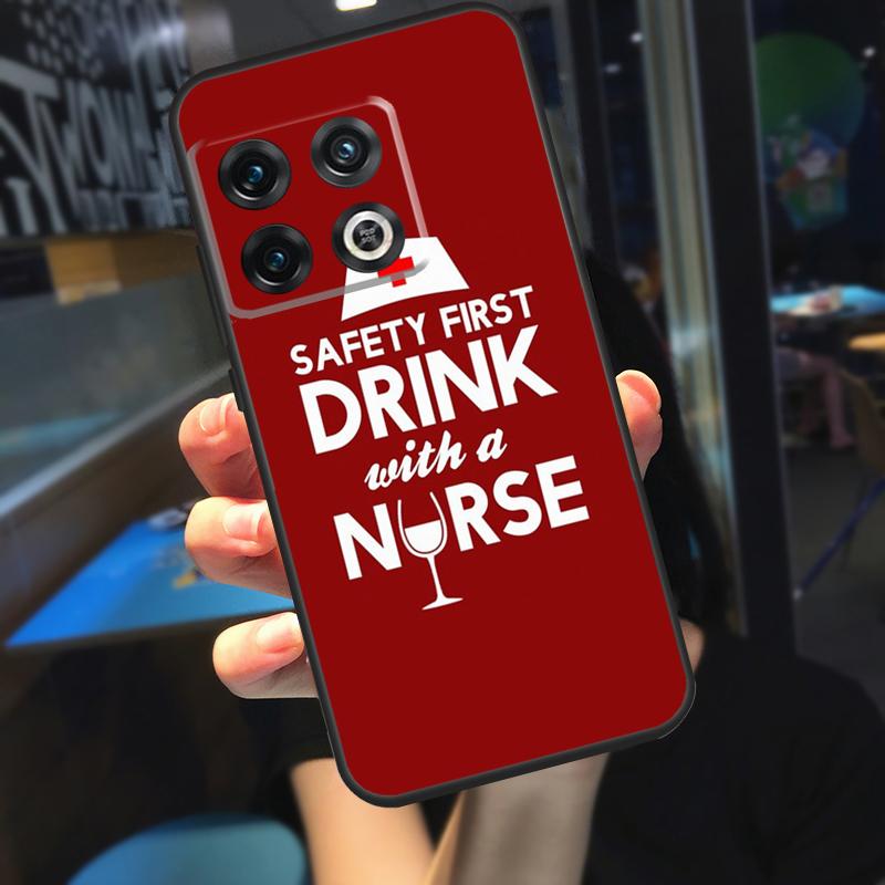 

I m A Nurse Quotes Funda For OnePlus 13R 13 12 R 11 9 10 Pro 8T 9RT 10T OnePlus Nord CE 4 2 3 Lite N20 N30 Case OnePlus 12R