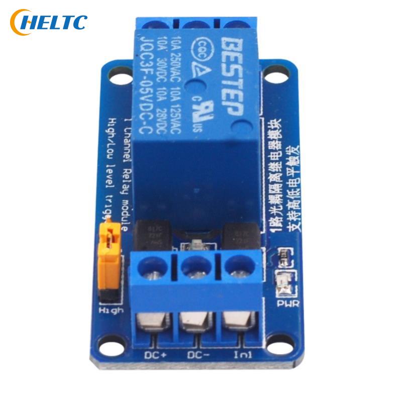 3.3V 5V 12V 24V 1 Channel Relay Module High And Low Level Trigger Dual Optocoupler Isolation Relay Module Board Relays 5
