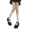 1 Pair Women Ruffle Socks Girl Lace Topped Calf Socks Frilly Socks with Bowties Cotton Socks Princess Style Dress Socks