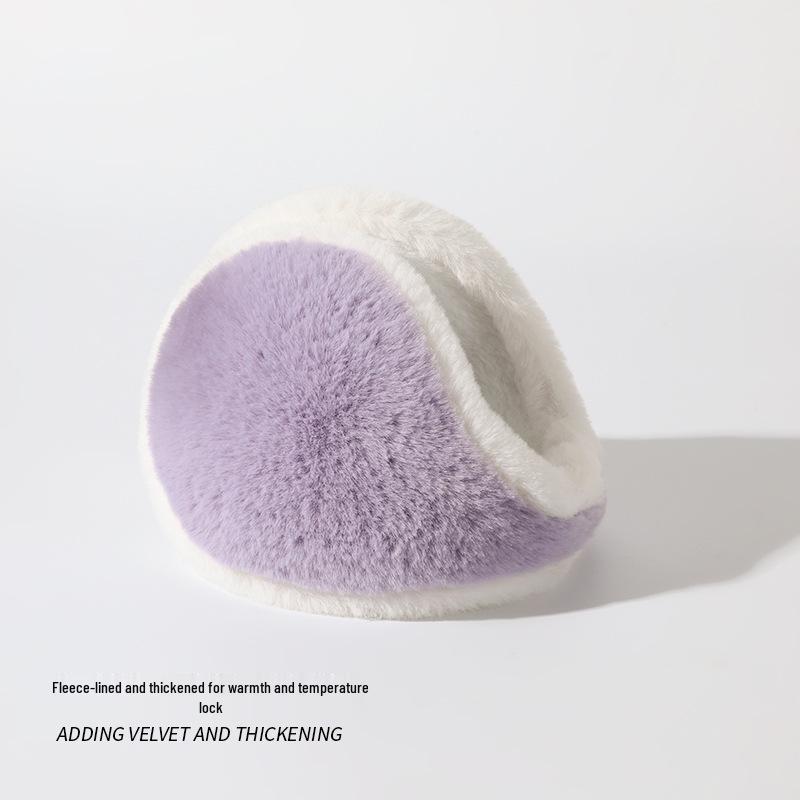 Unisex Velvet Winter Earmuffs: Cozy, Antifreeze Ear Warmers for Cold Weather Protection