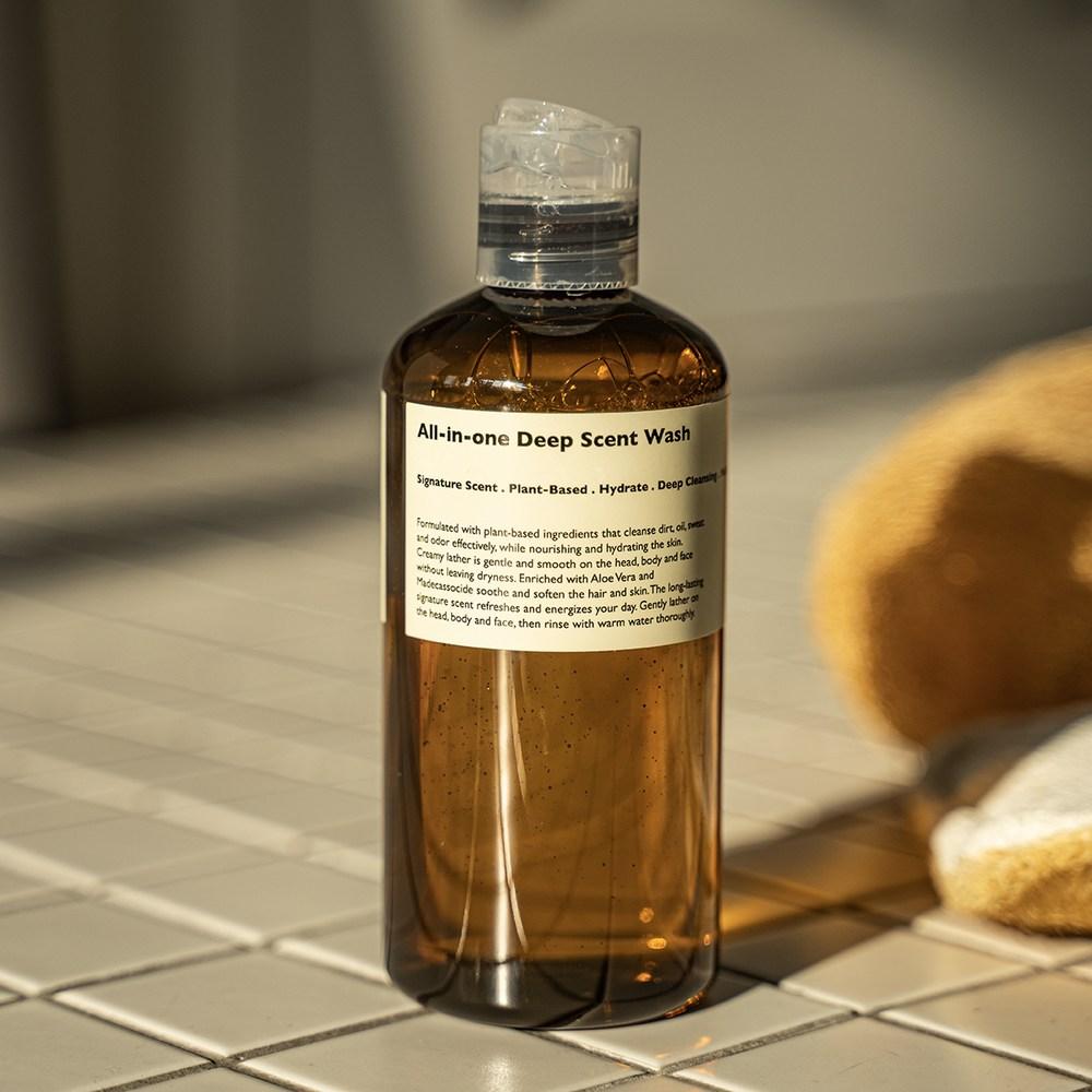 Lazy Society All-in-One Deep Scent Body Wash, 300ml, 1 Unit