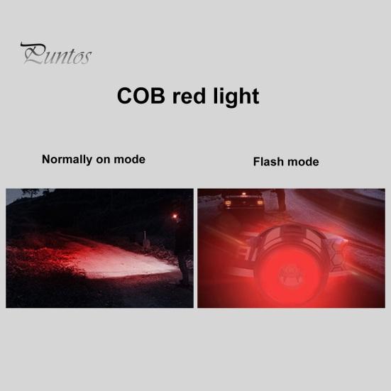 Venkovní čelovka magnetické pracovní světlo 60stupňově nastavitelná dobíjecí vodotěsná lampa s klipem na klobouk LED světlo na kolo