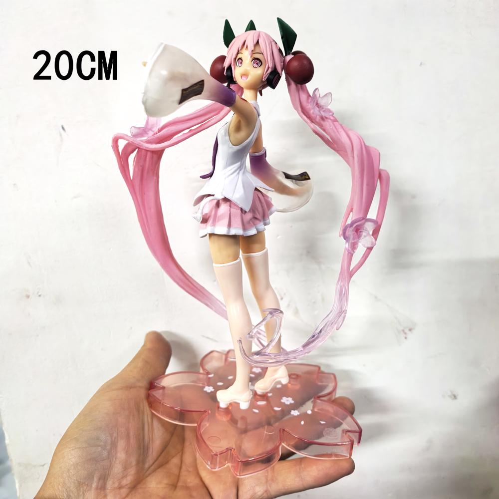 Anime Hatsune Figur Brautkleid Actionfiguren Kawaii Badeanzug Vocaloid PVC Sammlermodell Spielzeug Mädchen Geschenk