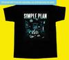 Inspiriertes Simple Plan Band Perfektes Kurzarm Schwarz S-5XL Shirt AA539 Unisex T-Shirt
