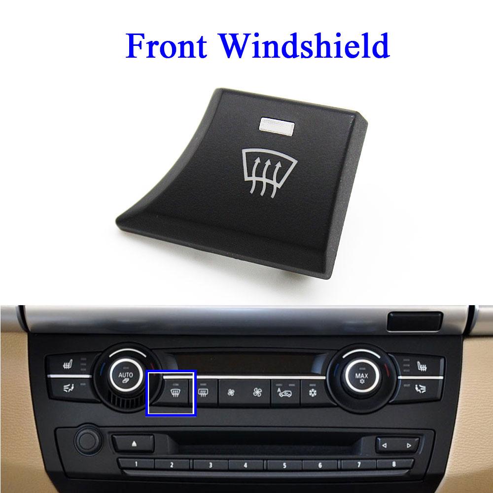 Volum aer condiționat Tablou de bord Buton de ventilație AC Capac de control al cheii de înlocuire pentru BMW X5 X6 E70 E71 E72 2007-2014