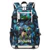 One Piece Zoro Print Large Capacity School Backpack For Kids Teens Anime Bookbag
