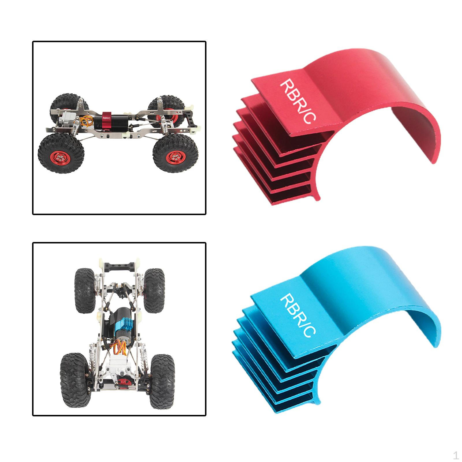 

2pcs 370 Motor Heat Sink For HSP HPI 1/16 1/18 Scale RC Car Truck
