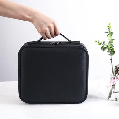 Make-up Tasche Zugkoffer Make-up Kosmetiktasche Organizer Tragbare Künstler Aufbewahrungstasche mit Verstellbaren Trennwänden