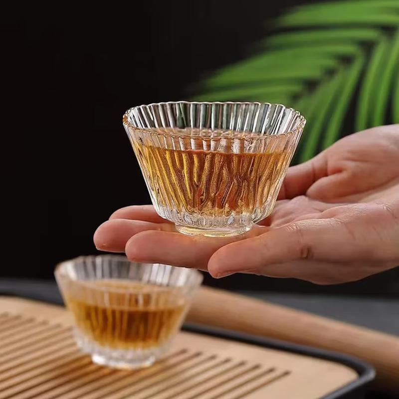 Aigeliya Mingya 8-Piece Glass Tea Set