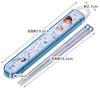 Skater Chopsticks and Chopstick Case Perfect for Sliding Made In Disney Frozen Children's Set, 16.5cm, Lunchboxes, Antibacterial, Easy-Opening Design,