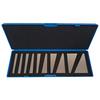 10PCS Angle Block Set, 1-30 Degree Angle Gauge Block Set Angle Inspection Block Precision-Machine Tool Slope Gauge Block