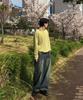Nodeun Waffle Round Crop Long Sleeve - 5 Colors