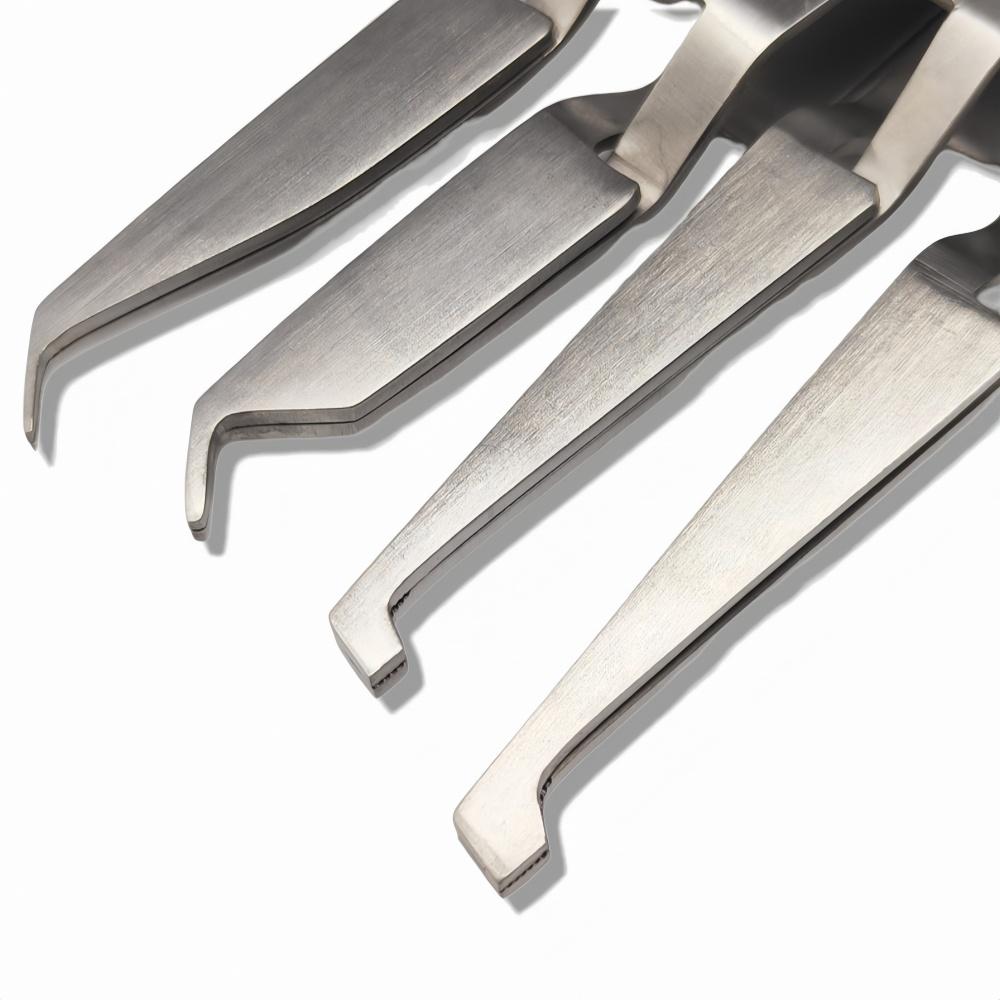 1 kus Zubní ortodontická pinzeta na lepení závorek, pinzeta na lepení bukální trubice, držák pinzety, umisťovací nástroj