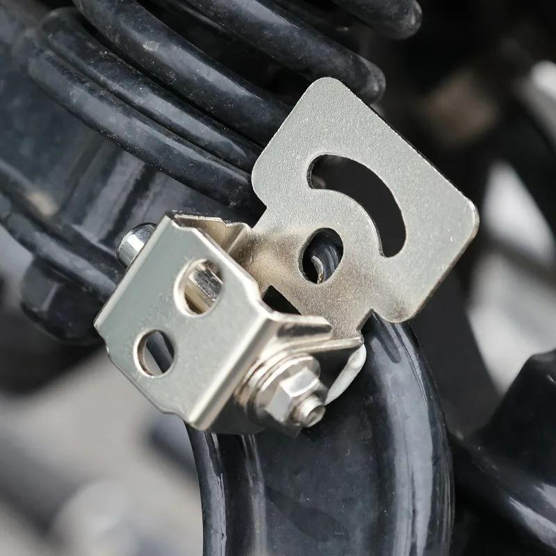 Motorcycle Headlight Spotlight Brackets Parts for ATV Truck Dirt Bike SUV Accessories Sponge Clamp Led Light Bracket Mount Kit