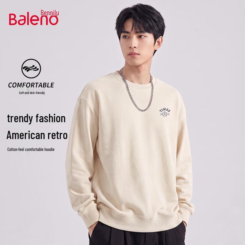 Baleno Unisex Lässiger Übergroßer Grafik-Sweatshirt