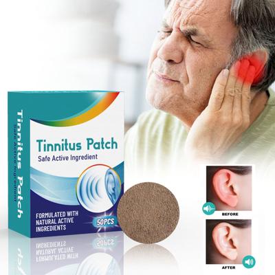 50ks Tinnitus Relief pro zvonění v uších, Tinnitus Náplasti, Přírodní bylinné Formulace Tinnitus Relief Patures