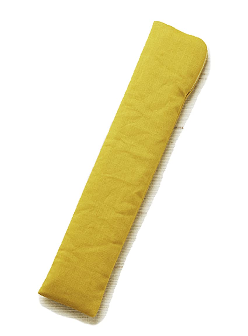 

22см Веер Чисто Сделано в Ямабуки Мешочек, Конопля, Женский, Япония, Киото, (желтый)