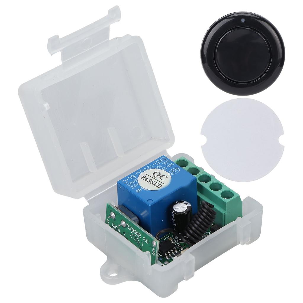 AKRKO1SY DC 12V Remote Control Switch One Channel Remote Control Relay for Electric Door Window Signal Control